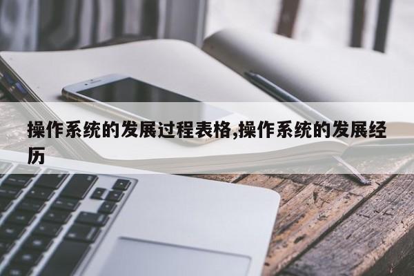 操作系统的发展过程表格,操作系统的发展经历