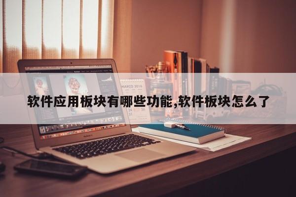 软件应用板块有哪些功能,软件板块怎么了